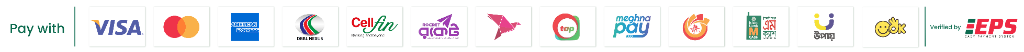 Pay with Visa, Mastercard, bKash, Nagad, Rocket, DBBL Nexus - Verified by EPS